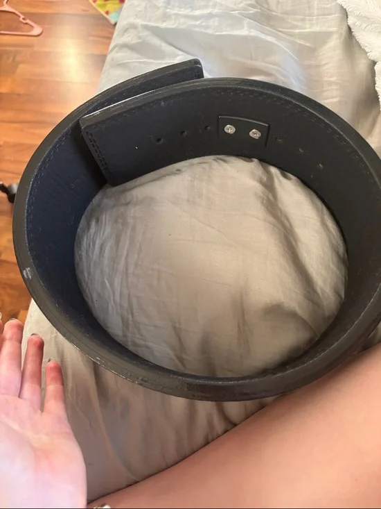 Men’s or women’s black heavy duty lifting belt - Picture 2 of 9